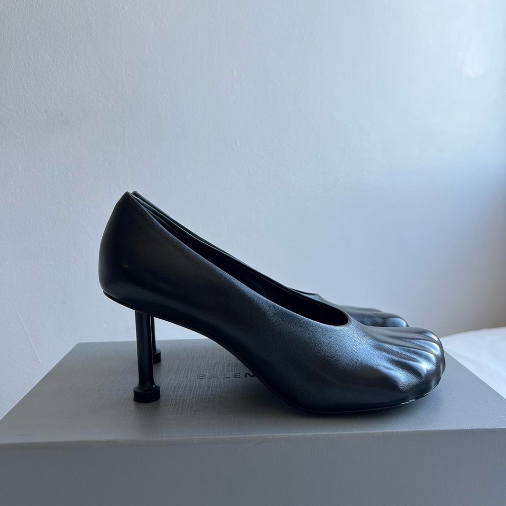 Balenciaga WOMEN'S ANATOMIC 80MM PUMP IN BLACK